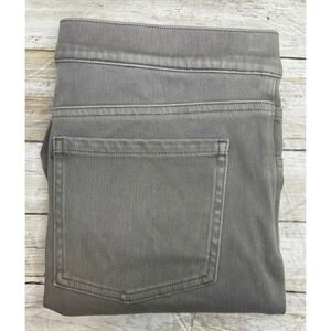 SPANX by Sara Blakely Gray denim High Waisted Skinny Pants‎ Womens large ankle